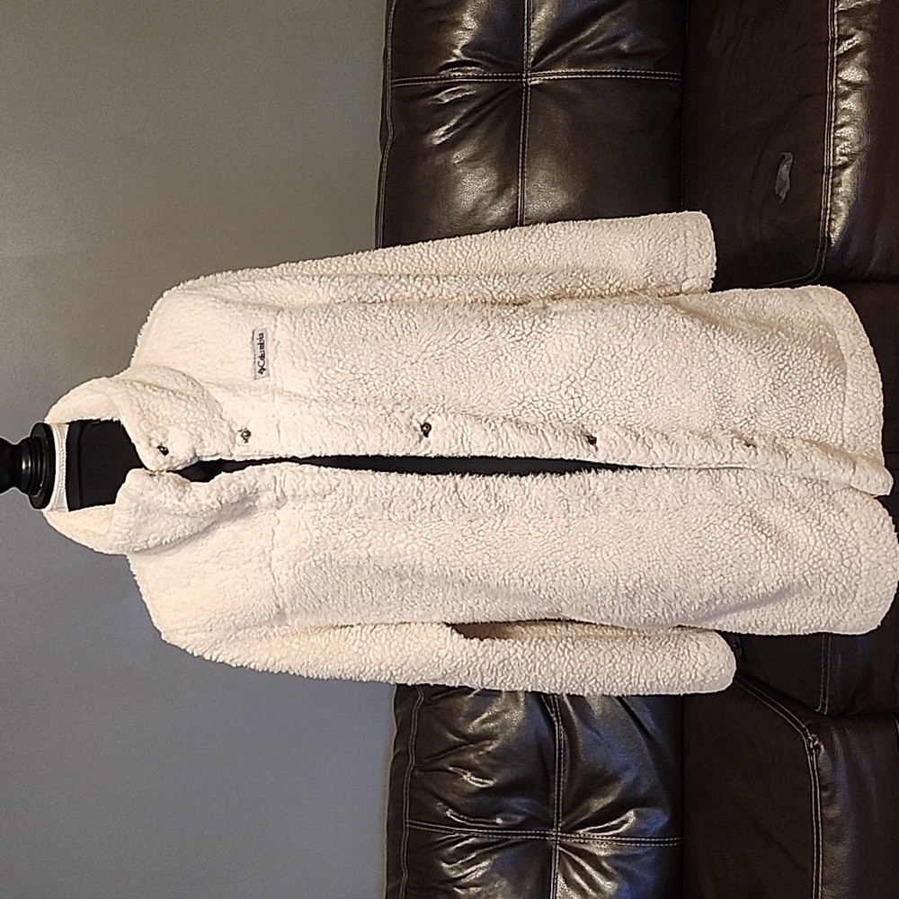 Columbia Women's White Teddy Jacket